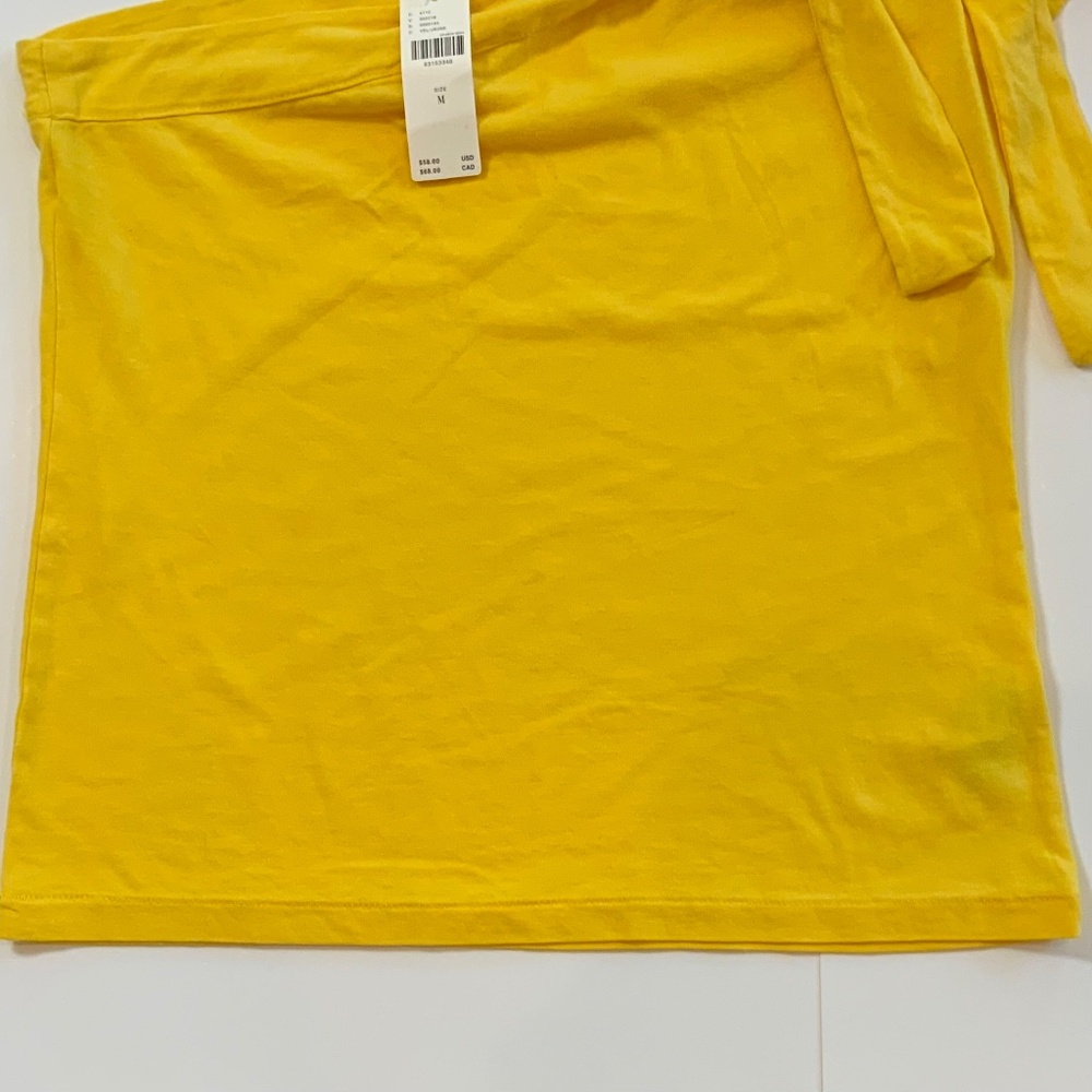 Anthropologie Maeve One-Shoulder Bow Top - Picture 10 of 16